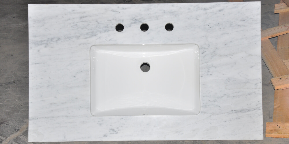 Carrara Vanity Tops